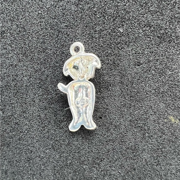 Sterling Silver.925. Articulated Puppy Dog Charm. Vintage - Picture 4 of 5
